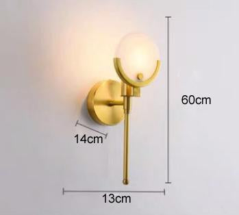 Dany - Luxury Luxury Wall Light All in Copper