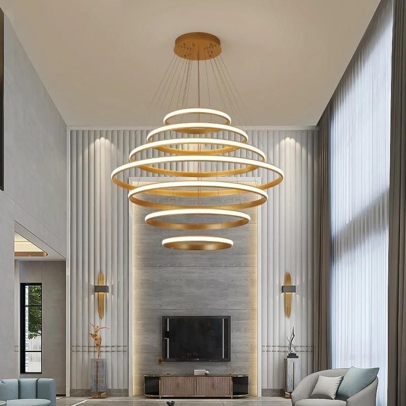 Shenna - Modern Multi Circle Pendant Light LED