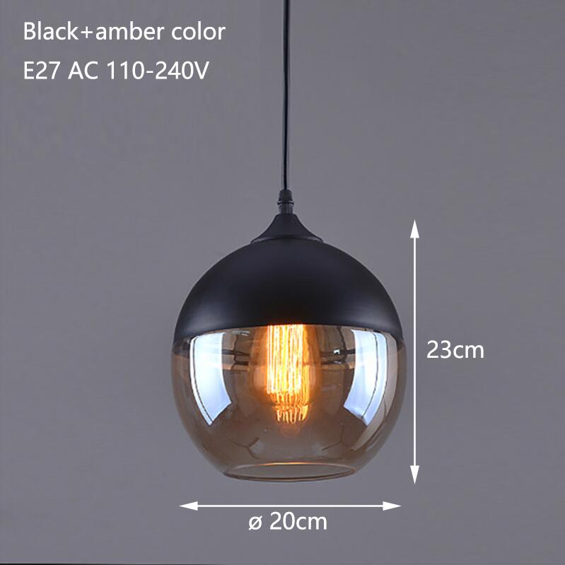 Gleam - Glass Ball Pendant Light