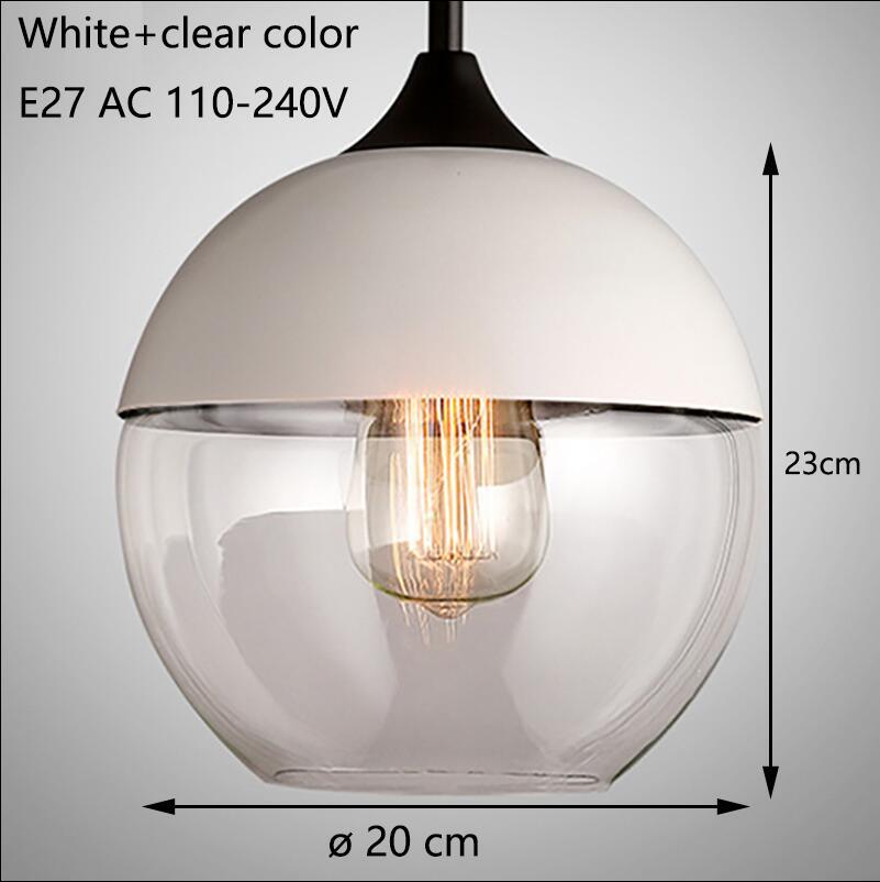 Gleam - Glass Ball Pendant Light