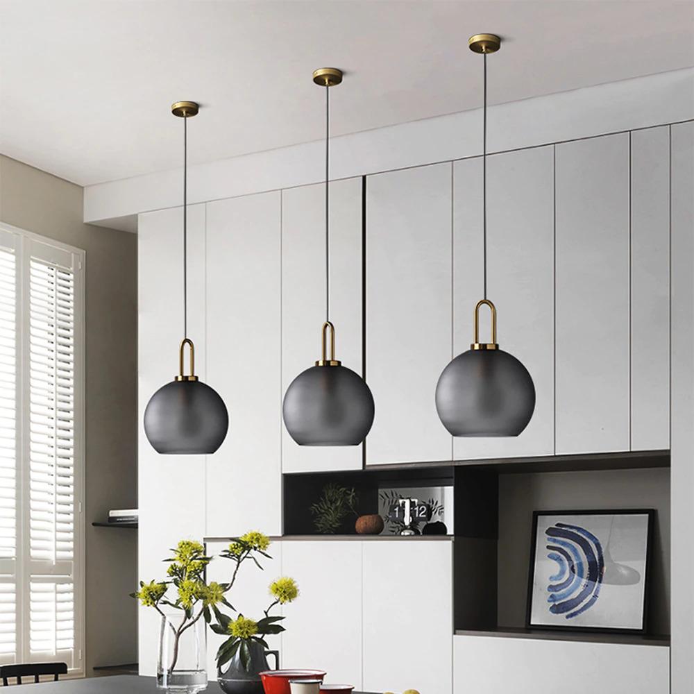 Bowen - Modern Glass Ball Pendant Lights