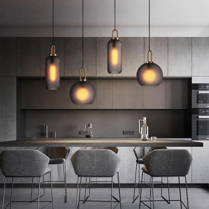 Bowen - Modern Glass Ball Pendant Lights