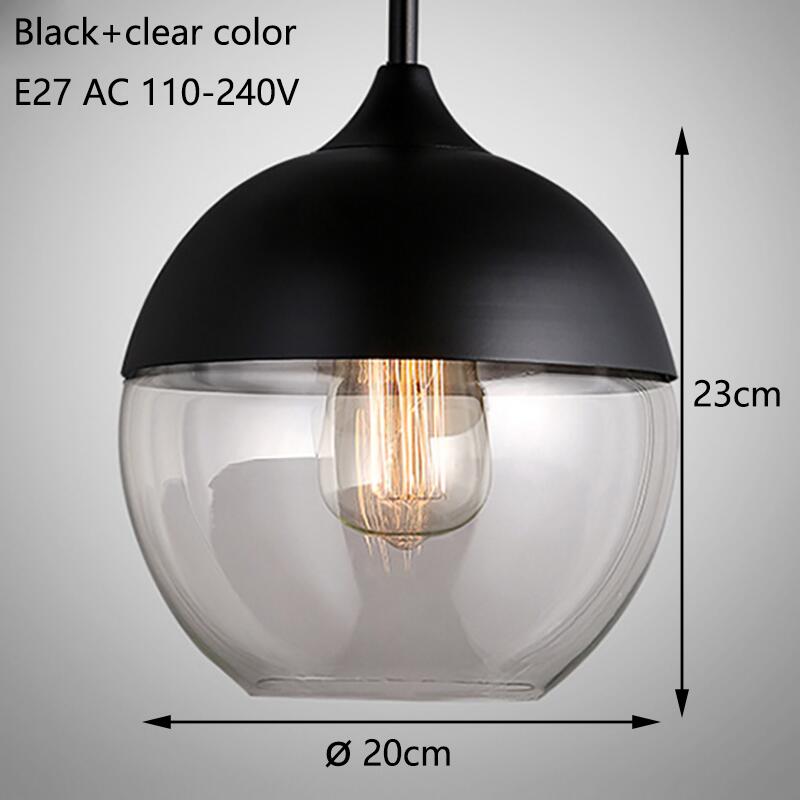 Gleam - Glass Ball Pendant Light