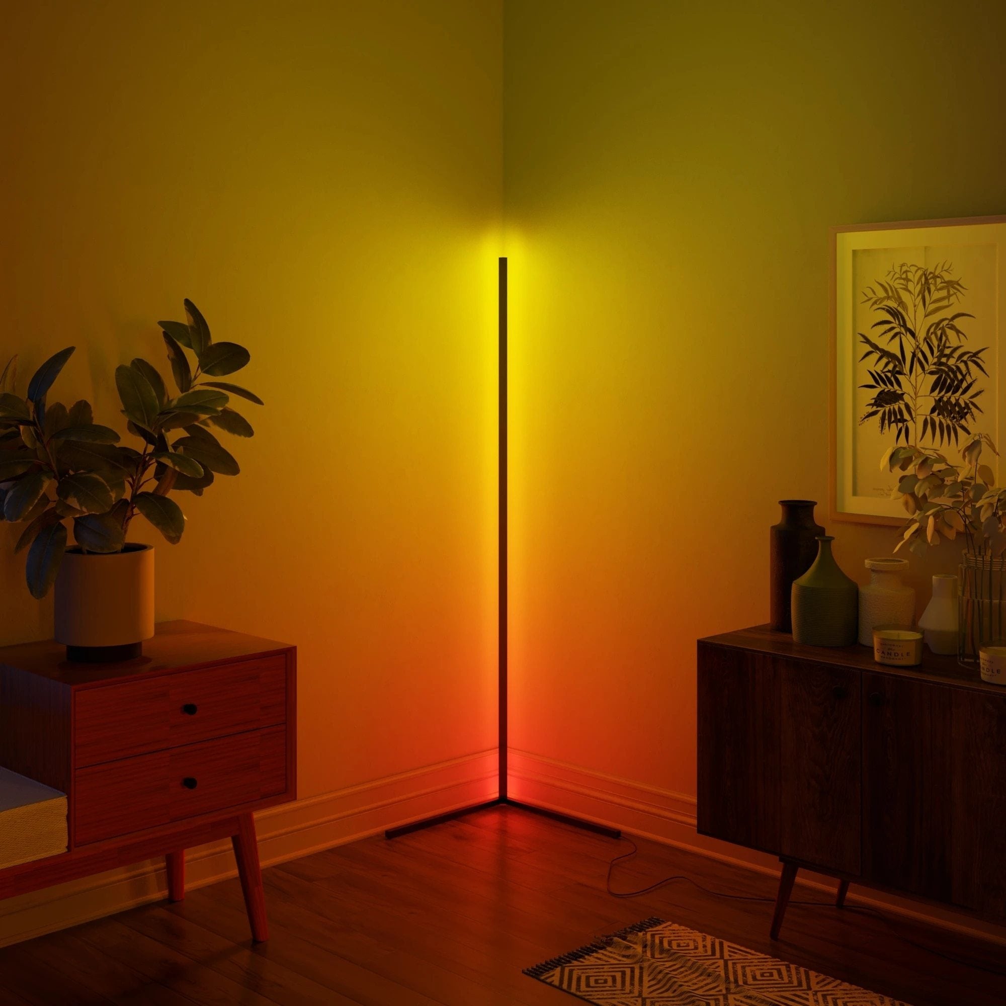 Oxel - LED Floor Corner Lamp