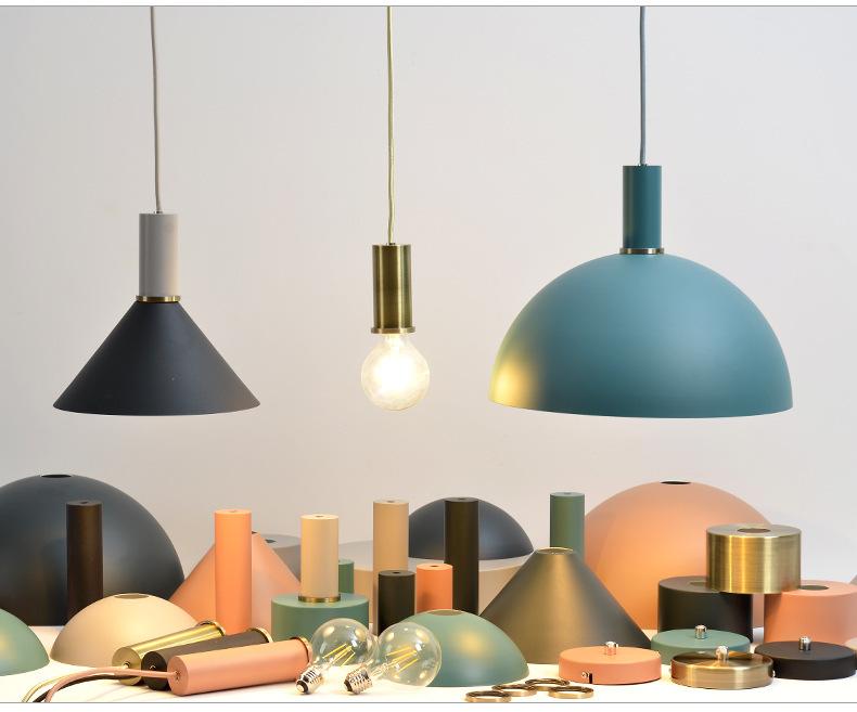 Collene - Nordic Multicolor Pendant Lights