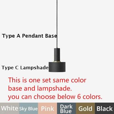 Collene - Nordic Multicolor Pendant Lights