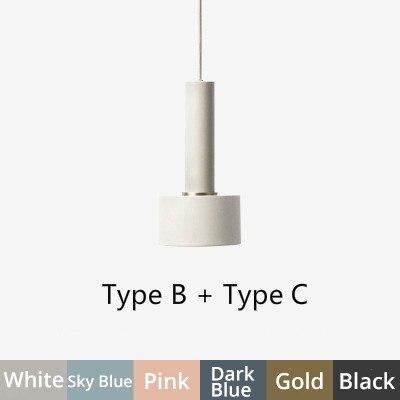 Collene - Nordic Multicolor Pendant Lights