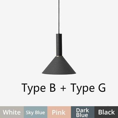 Collene - Nordic Multicolor Pendant Lights