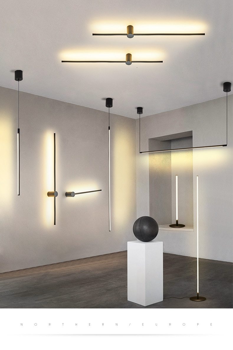 Rhizlane - Modern LED Wall Lamp Long