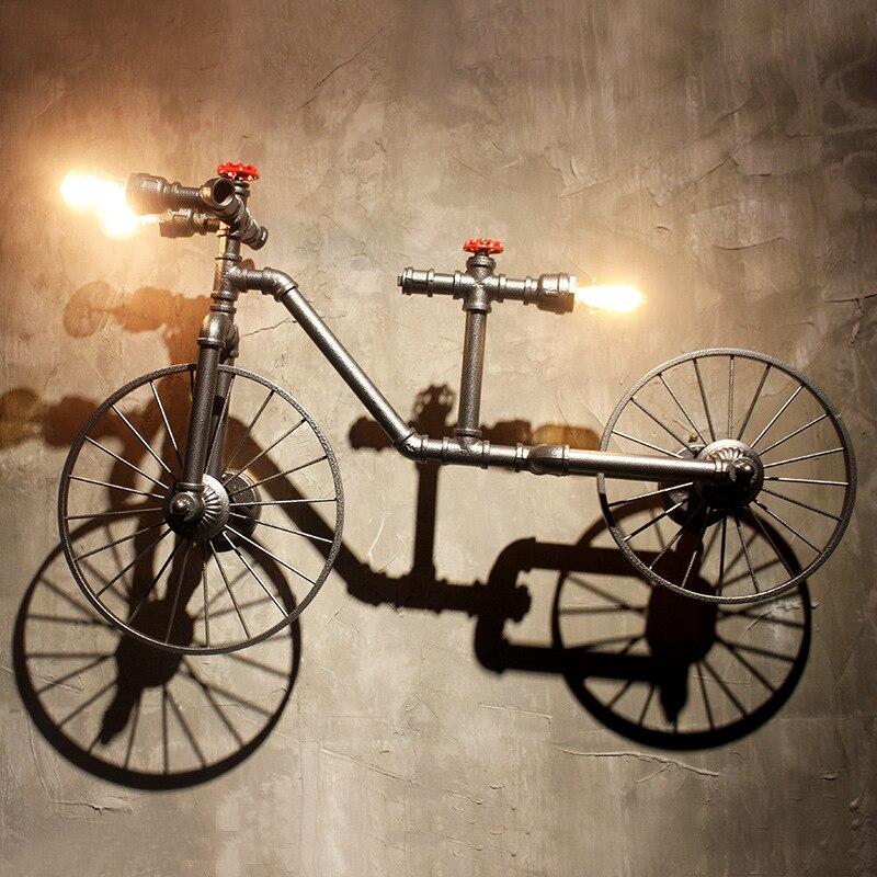 Staton - Retro Bicycle Chandelier Industrial