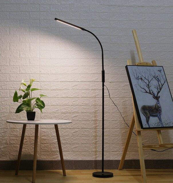 Annis - Modern Floor Lamp Wooden Frame Tall Light with Organize