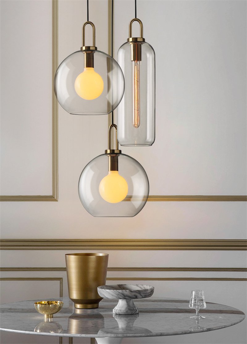 Bowen - Modern Glass Ball Pendant Lights