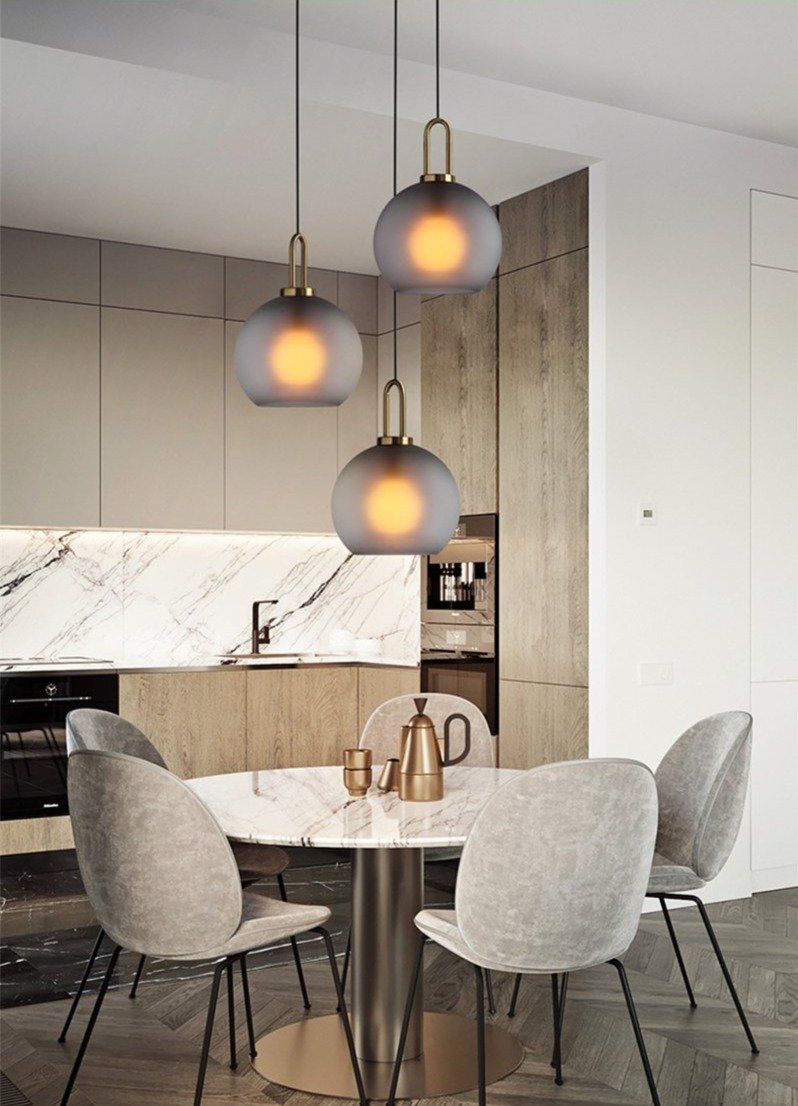 Bowen - Modern Glass Ball Pendant Lights