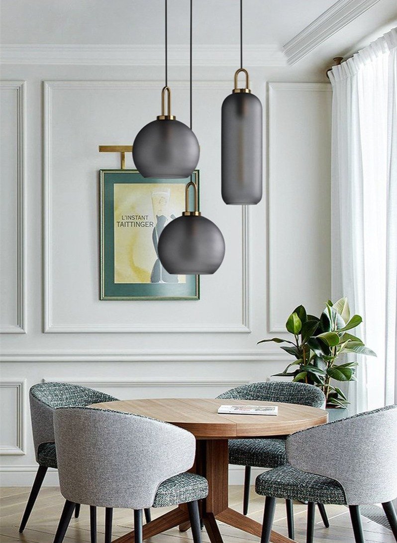 Bowen - Modern Glass Ball Pendant Lights