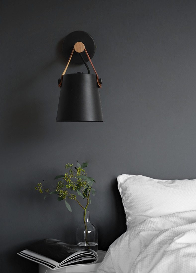 Conny - Nordic Wood Wall Light