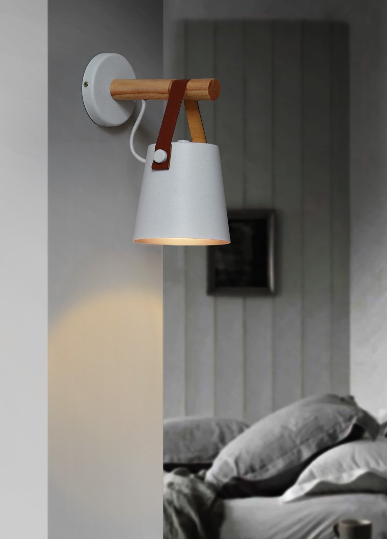 Conny - Nordic Wood Wall Light